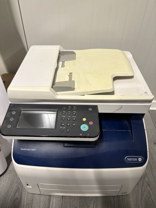 Imprimanta laser color Xerox Workcentre 6027 Multifunctionala