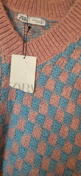 Pulover Zara super calduros, cu lână