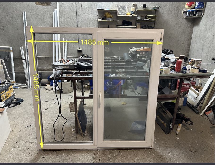 PVC дограма бяла