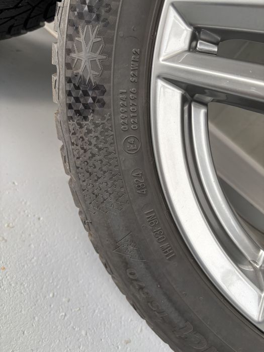Лети Джанти Mercedes 16* 5х112*66.6 *7J*ET38*+Зимни Гуми 205/55/16