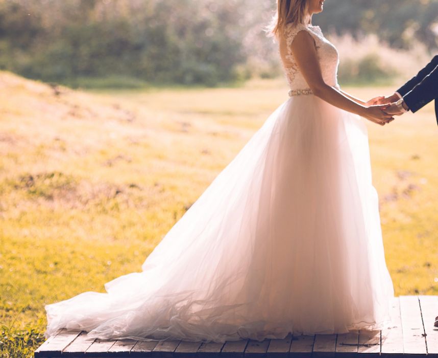 Vand rochie de mireasa 38 Mori Lee