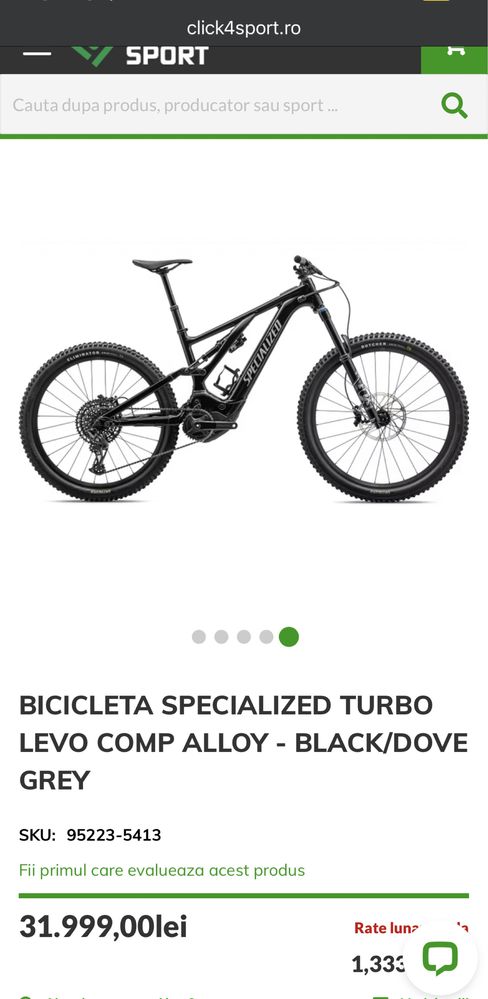 Bicicleta Electrica Specialized Turbo Levo Comp Alloy