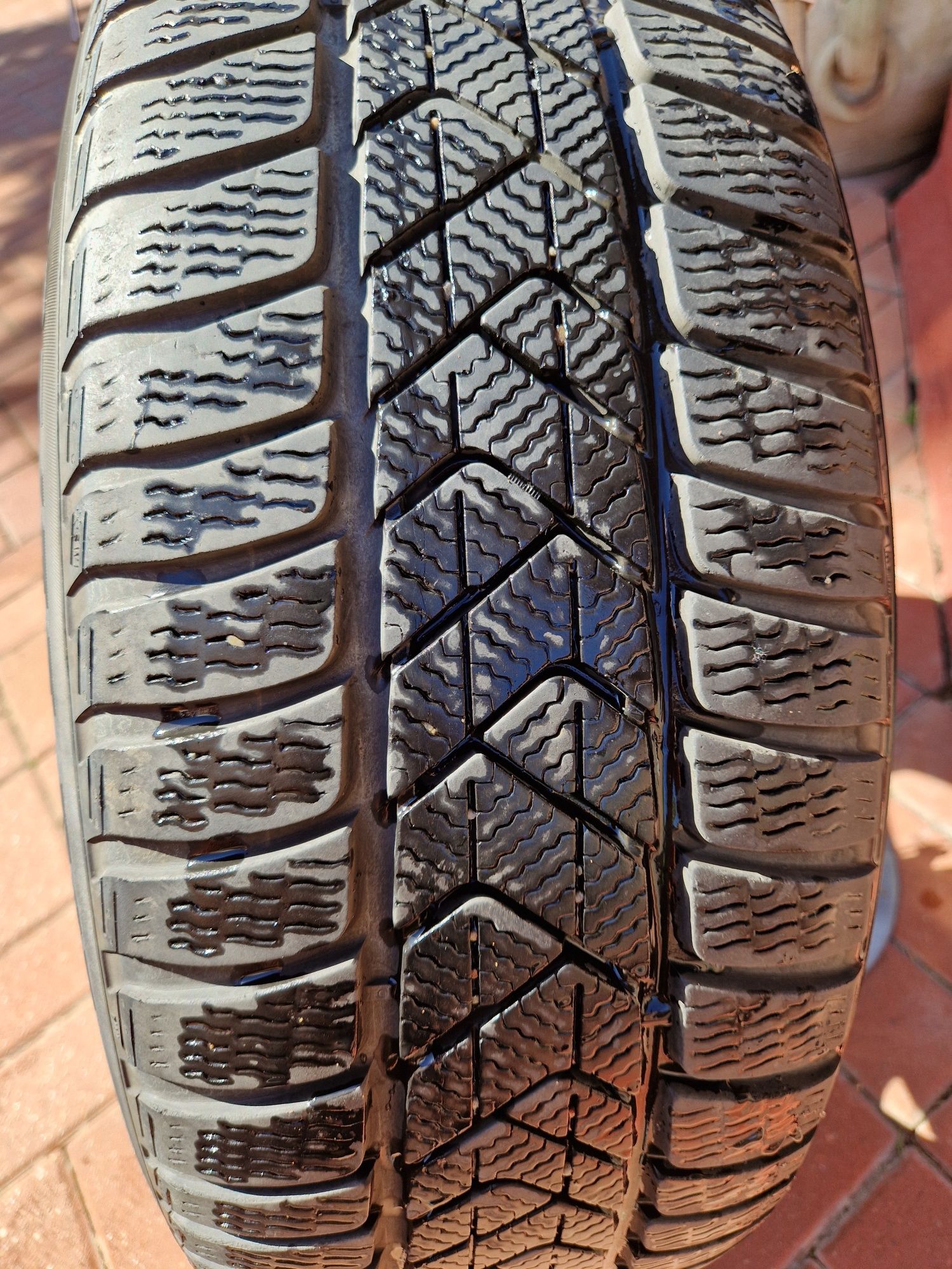 Jante cu senzori si anvelope pirelli run flat BMW G 30 225/55/17 impec