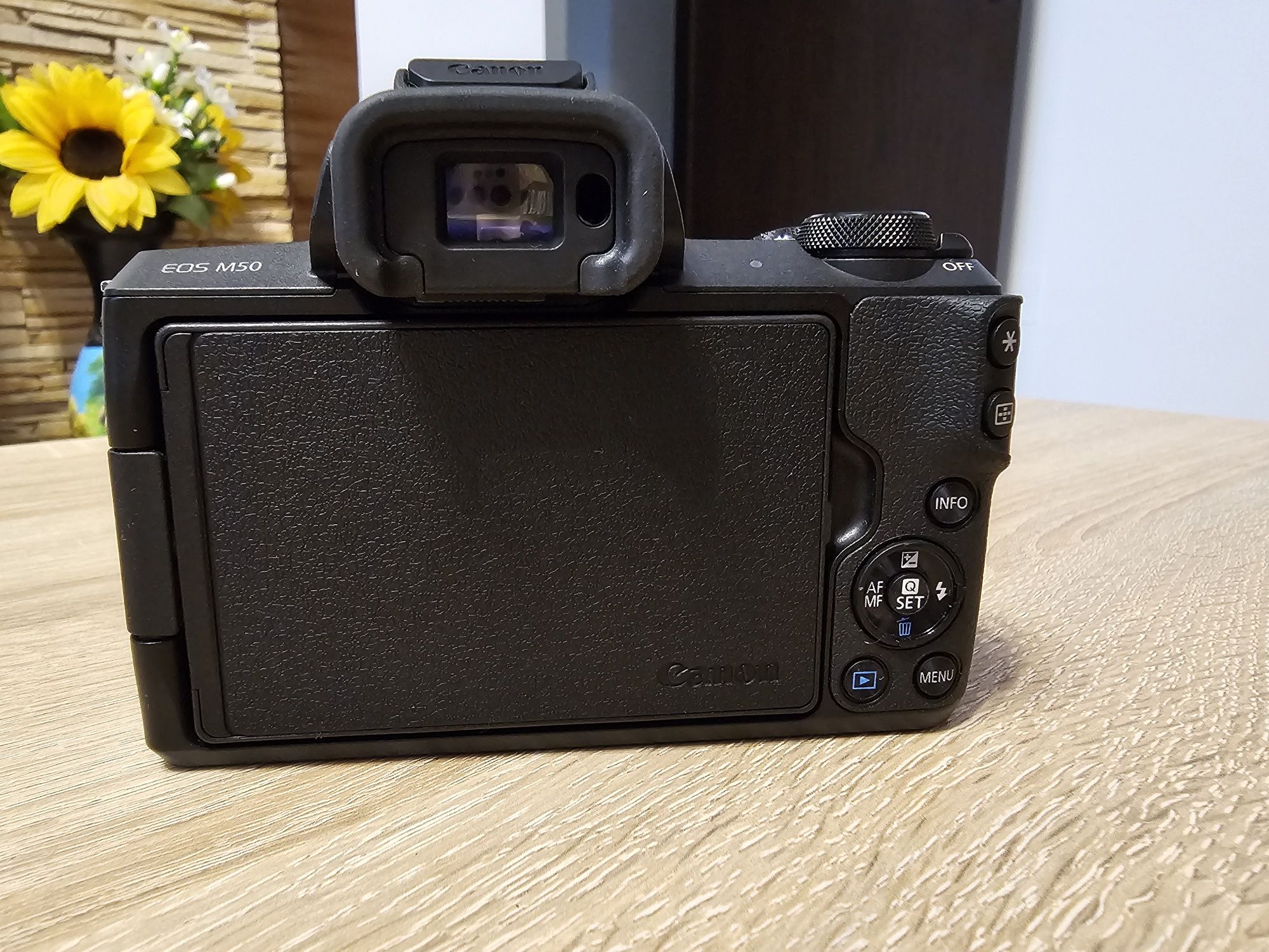 Aparat foto Mirrorless Canon EOS M50 Mark II, 24.1 MP, 4k,