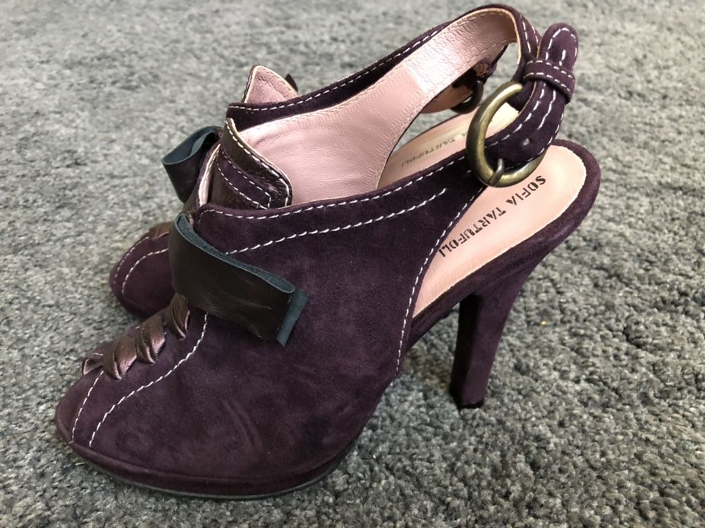 Pantofi/ Sandale Sofia Tartufoli/ San Savana/ Condur stil Musette