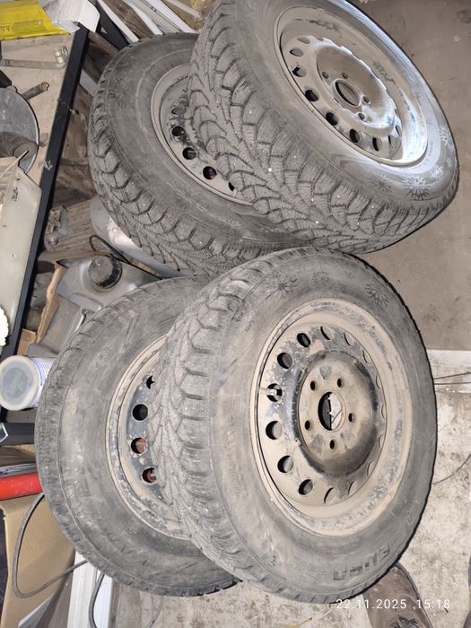 Шины зимние, шипованные 185\65\14 Кама EURO