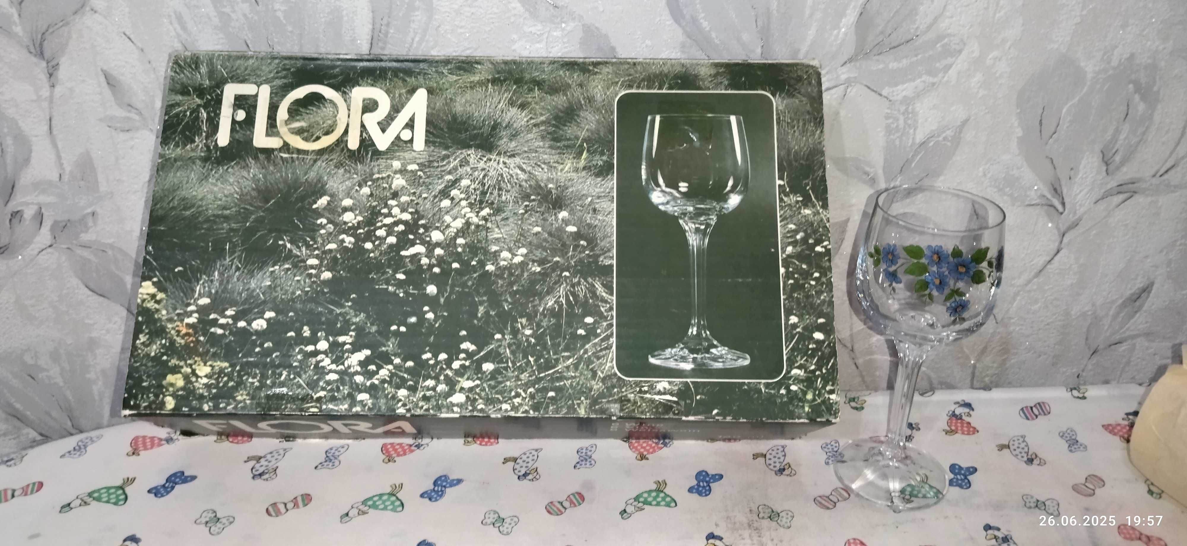 Новые фужеры "Flora"