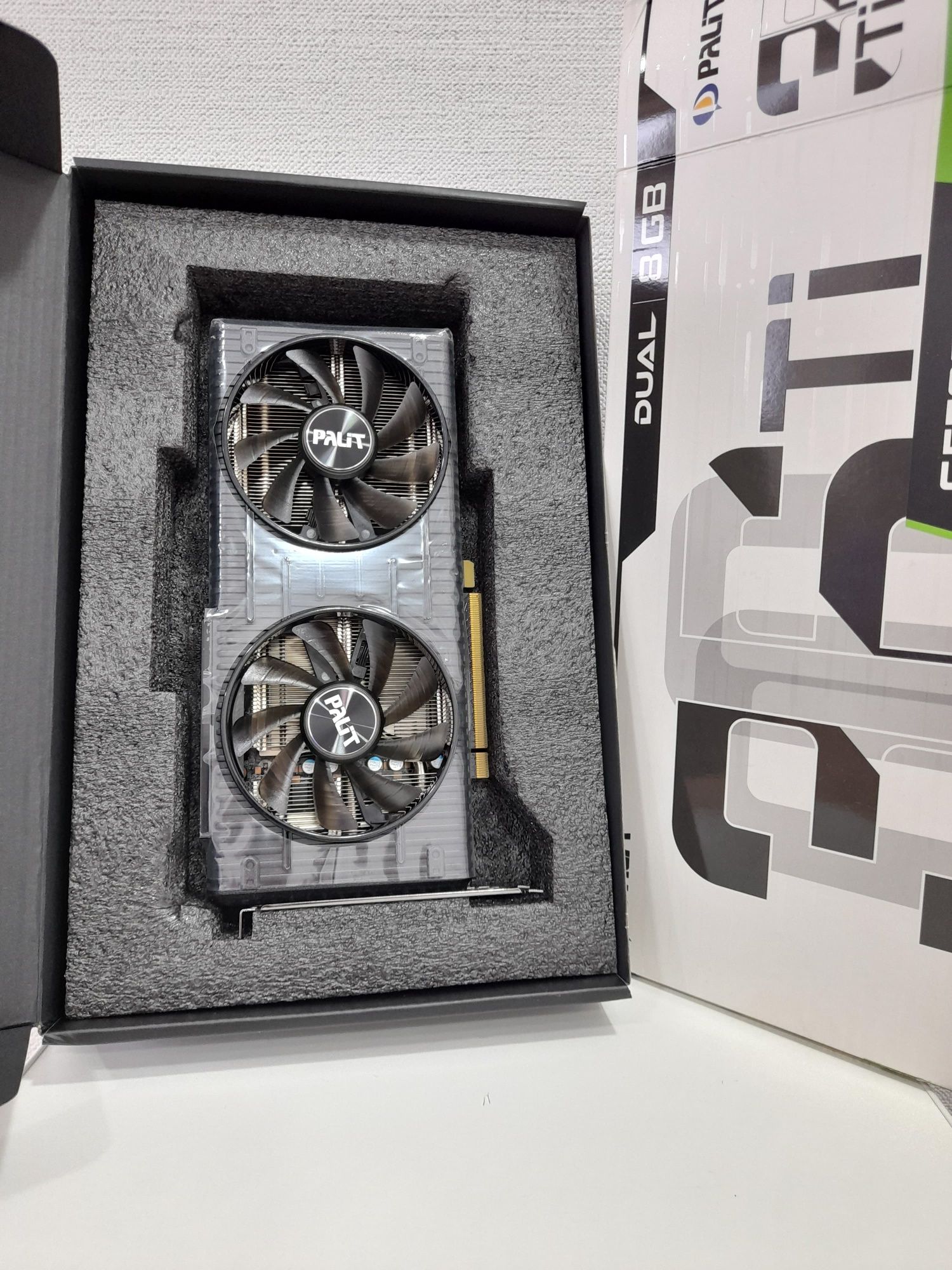 Продам Видеокарту Palit GeForce RTX 3060 Ti Dual 8GB