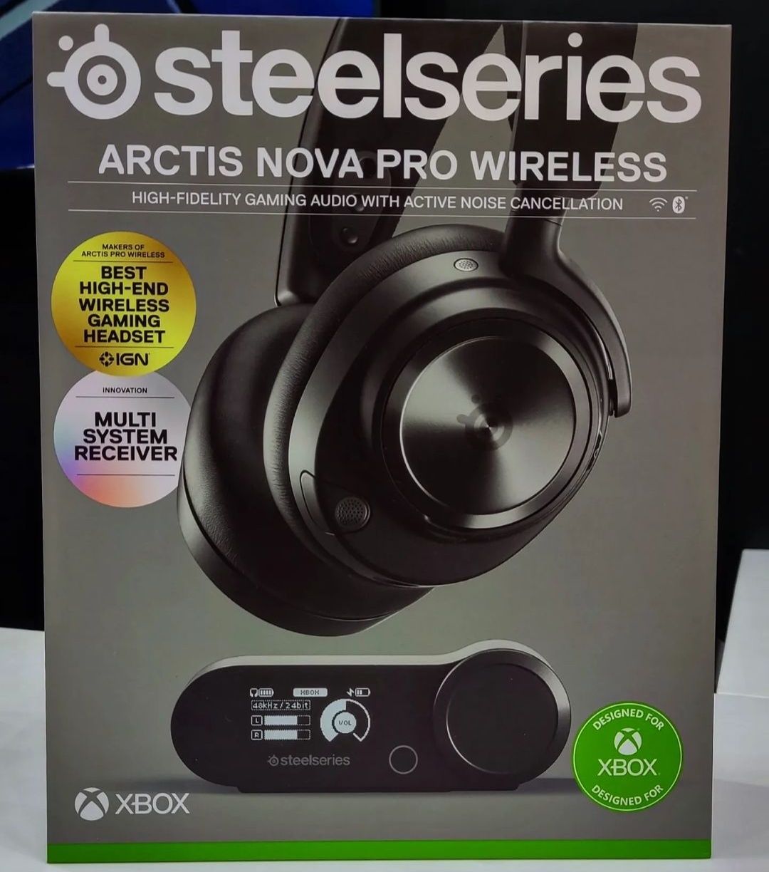 Топ! Steelseries NOVA PRO Wireless Наушники/Гарнитура