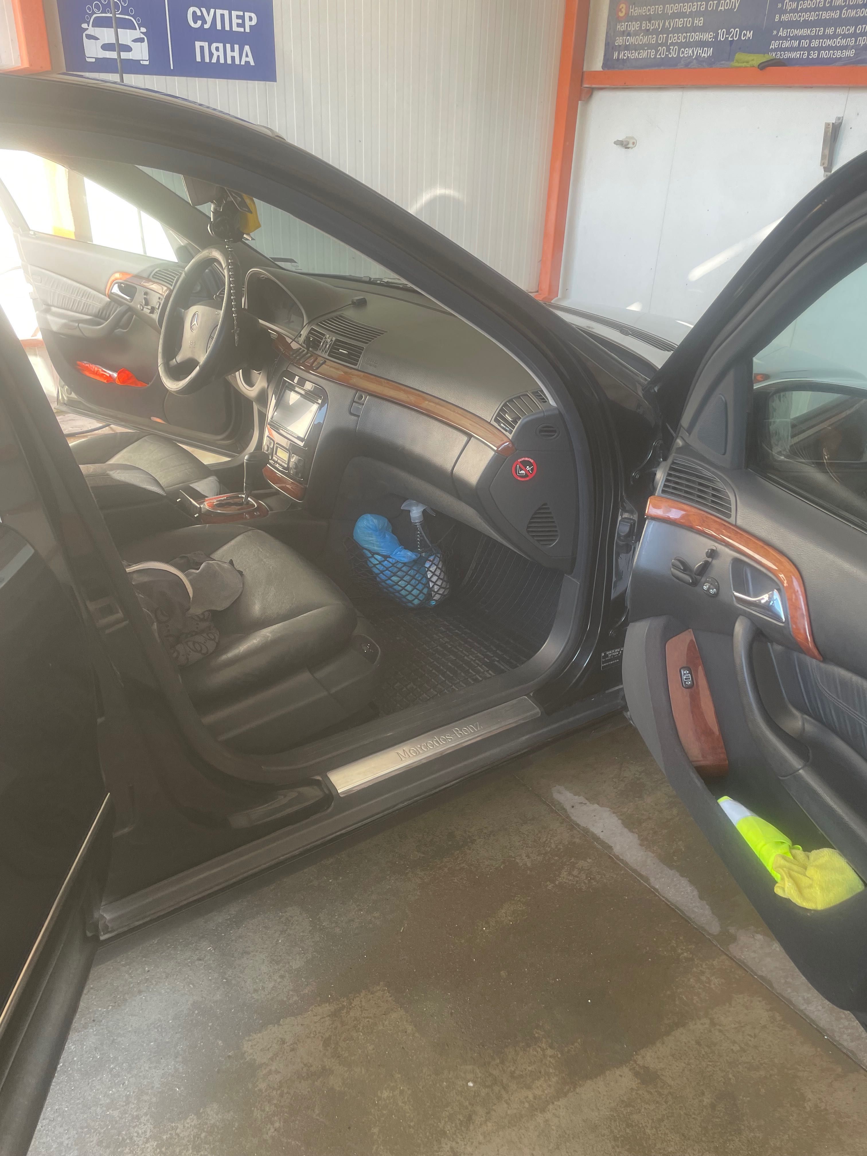Mercedes S W220 3.2 газ,бензин