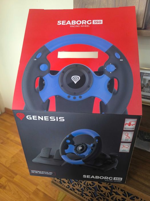 Волан с педали за игра GENESIS SEABORG 350 PC NGK-1566