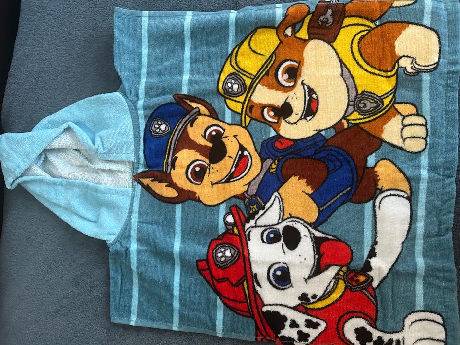 Детско плажно пончо Пес Патрул