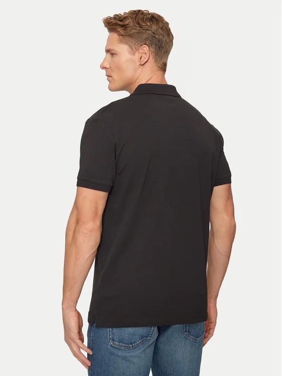 Тениска с яка и копчета Calvin Klein Jeans