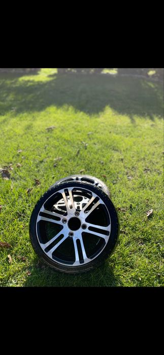 Джанти за АТВ 4x100 със спортни гуми 14 цола