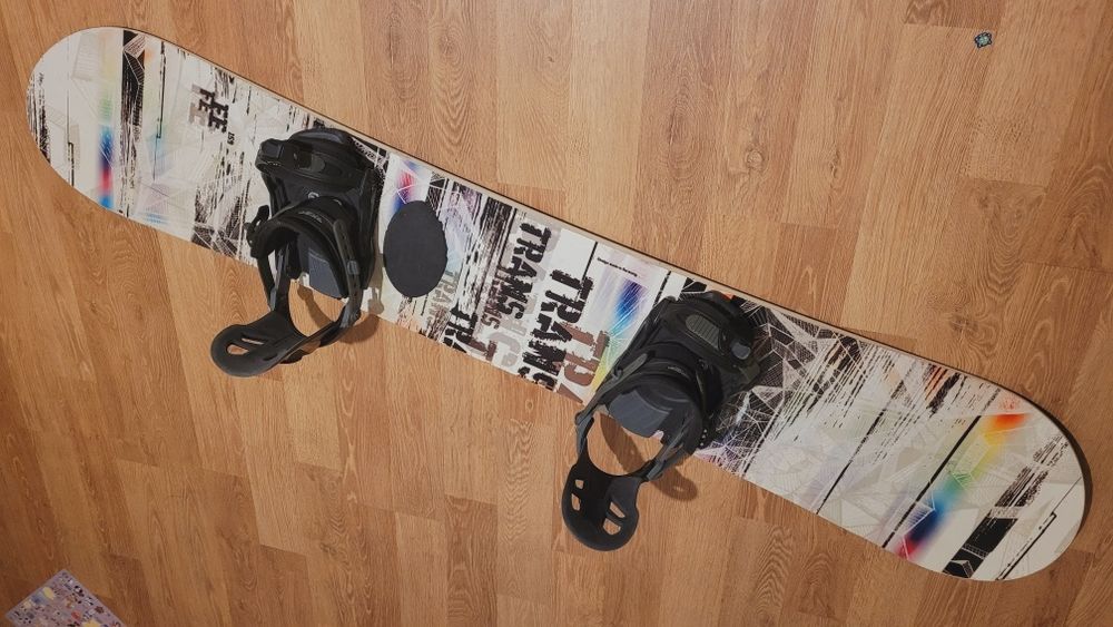 Placa snowboard Trans 159 cu legături Crazi Creek