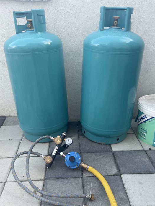 Vand Butelii 60L  pentru centrala, folosite 2 luni, cu centralina