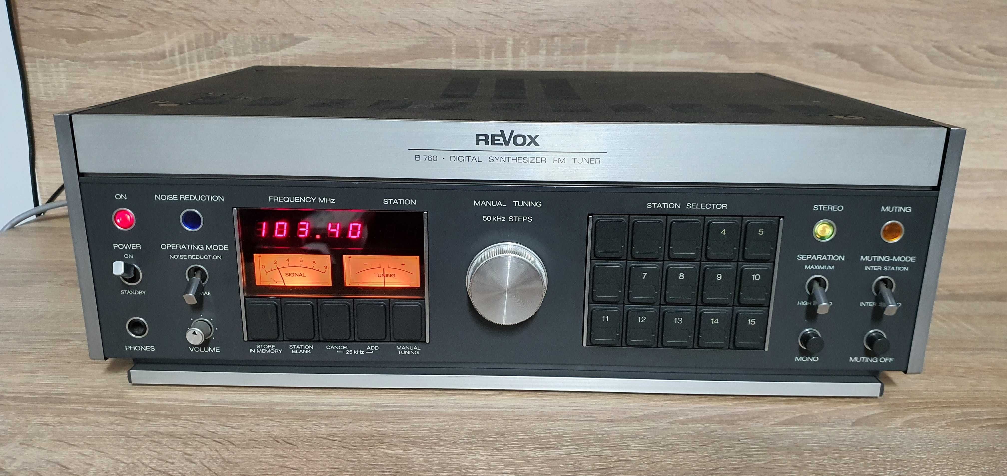 Tuner radio Revox B-760