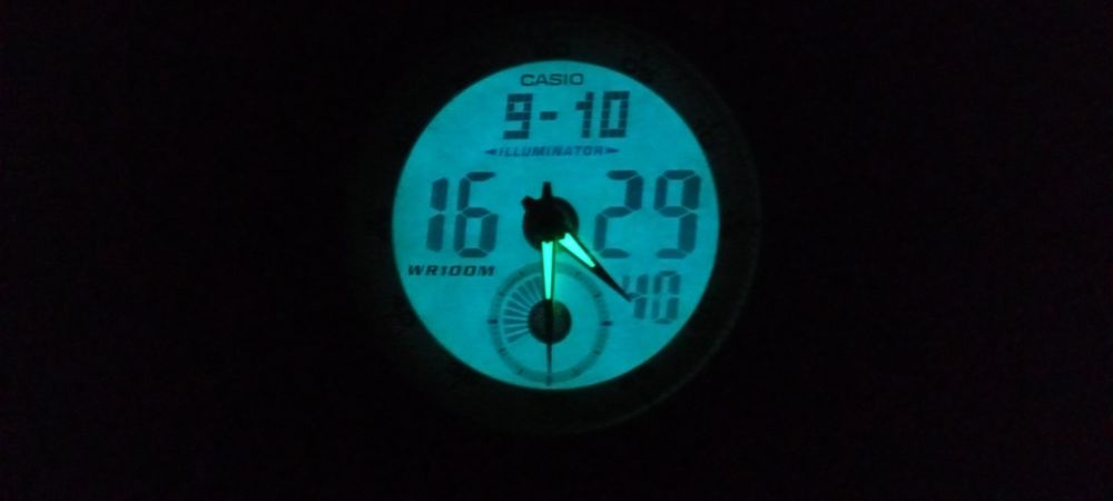 Мъжки часовник Casio AQ-160 Illuminator