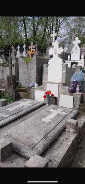 Cimitirul Marcuta Pantelimon doua cavouri cu lucrare completa