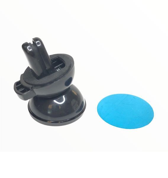 Стойка за автомобил 3307 тип магнит за телефон 360 , черен/черен