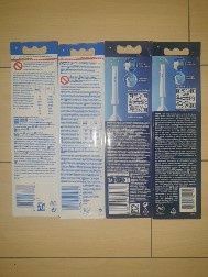 Set 4 rezerve Oral b kids copii nou