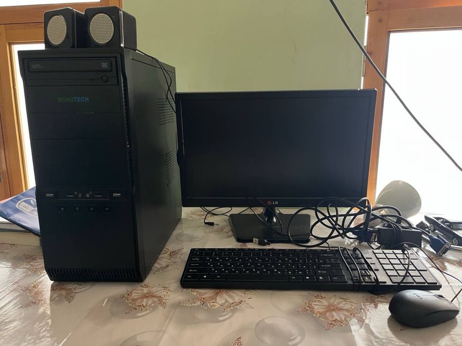 Настольный комп с full комплектом Windows 7