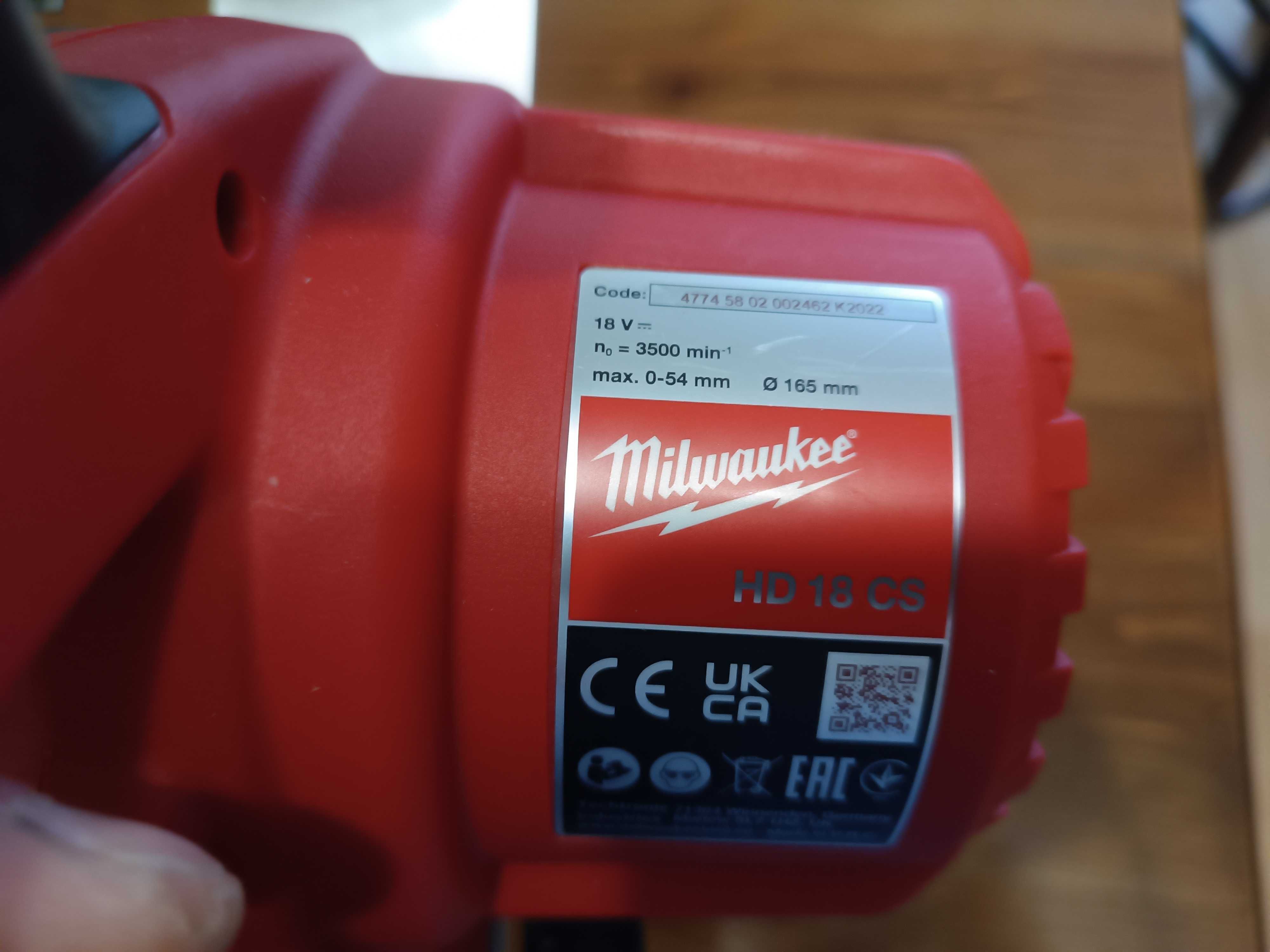 Milwaukee HD 18 CS