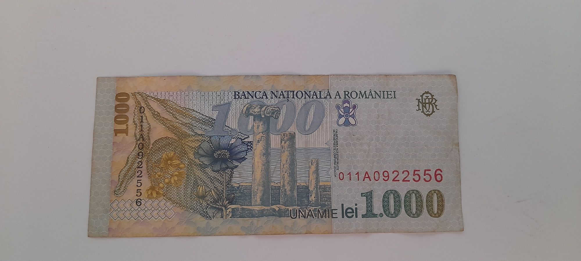 Vând bancnotă de 1000 lei din anul 1998