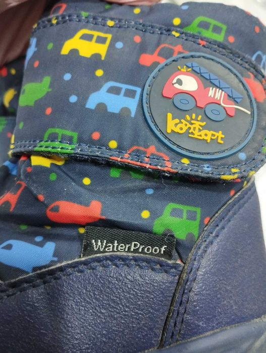 Сапоги непромокаемые 22, на мальчика