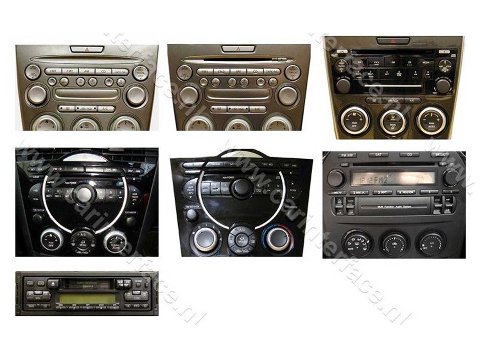 CD чейнджър Bluetooth за Mazda 2001 до 2009 мазда блутут адаптер WEFA