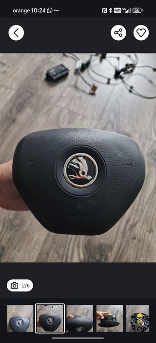 Airbag volan skoda Octavia fabia roomster etc