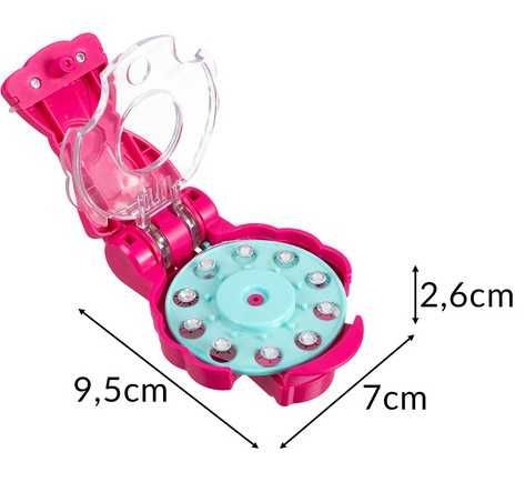 Машина за поставяне диаманти на коса и дрехи