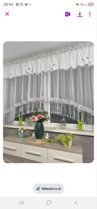 Perdele și draperii gata cusute
