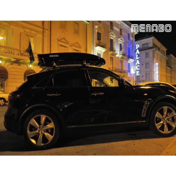Автобокс , куфар , багажник , Menabo ДУО - 460 L металик