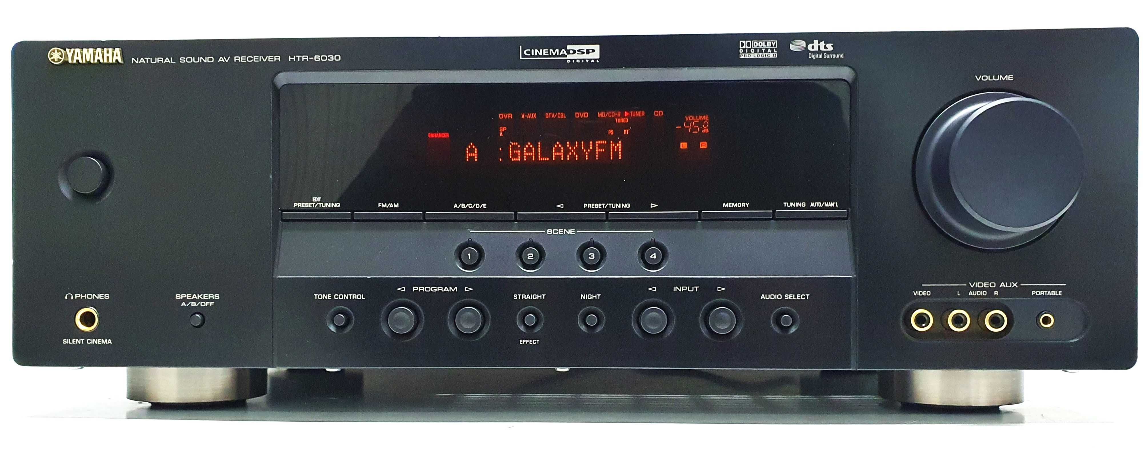 Yamaha HTR 6030 muzica amp 5.1 receiver statie filme muzica