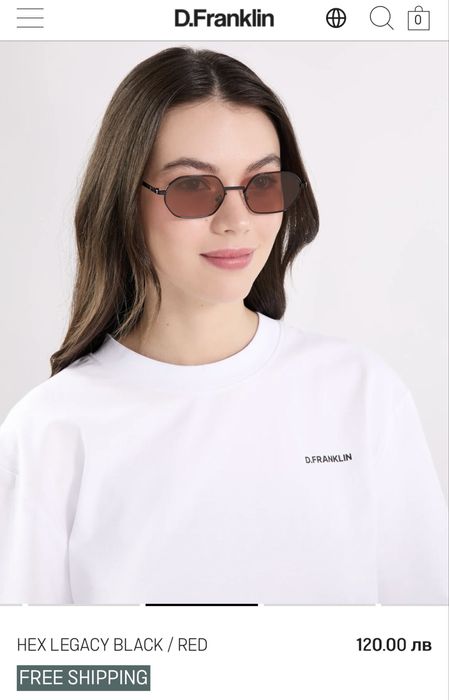 Слънчеви Очила D. Franklin нови