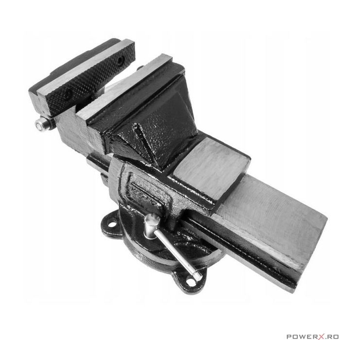 Menghina rotativa turnata, 100 mm, de banc, cu nicovala, Premium Line,