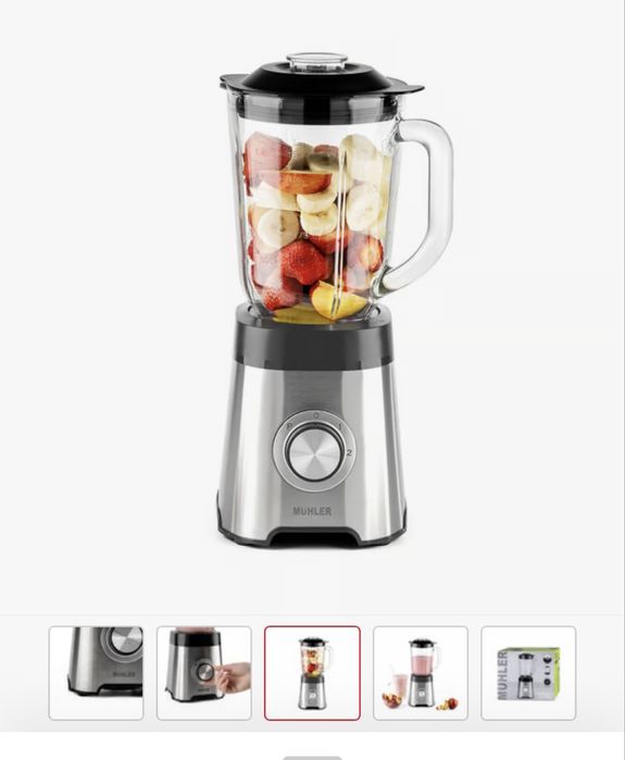 Блендер Muhler MB-555SG, 500W, 1.5 л,