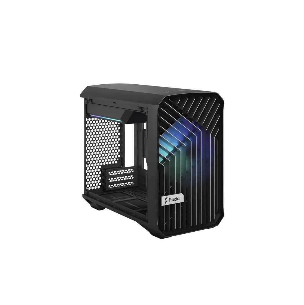 ^Корпус Fractal Design Torrent Nano - Black RGB TG Light Tint