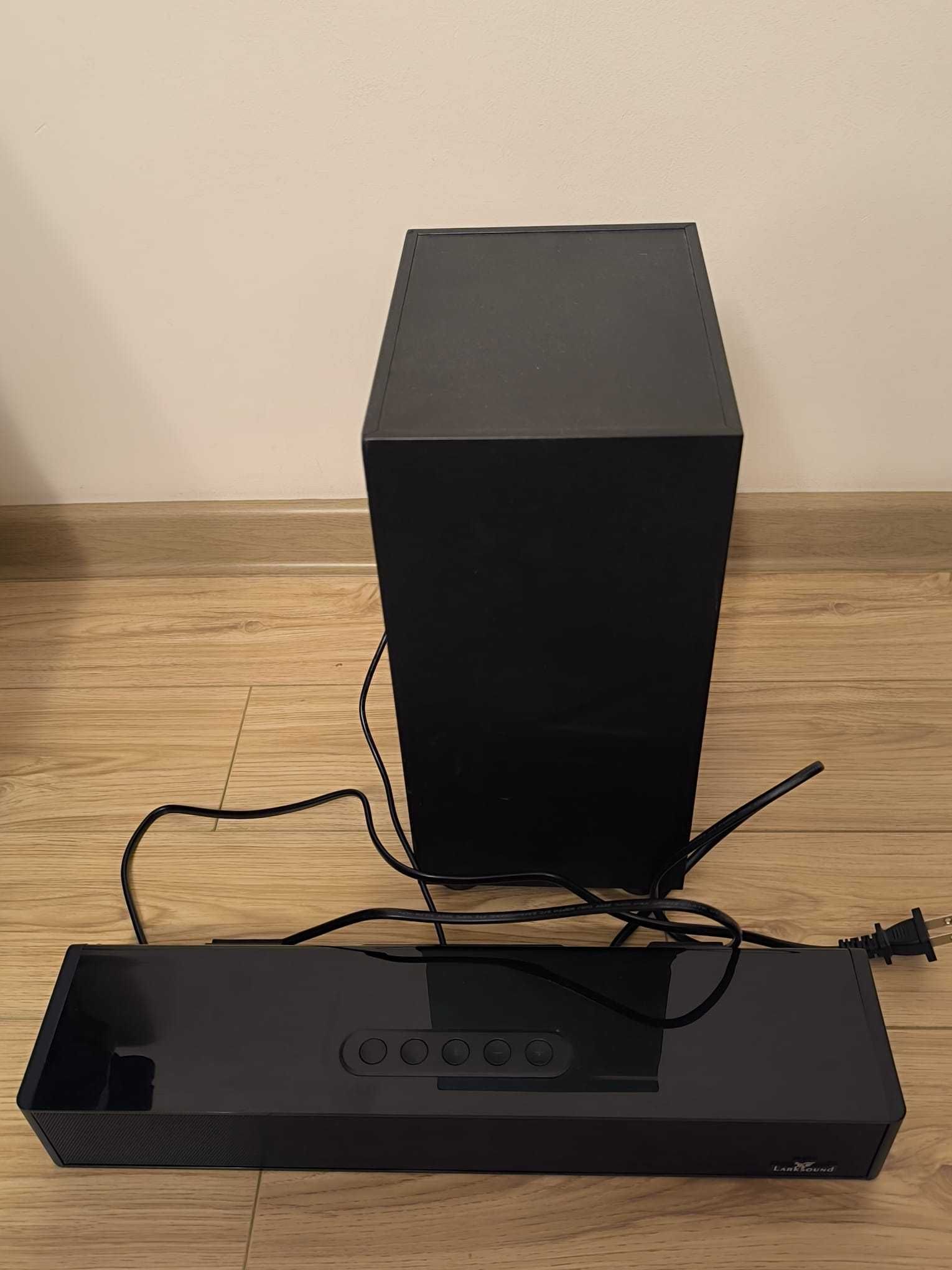 Soundbar subwoofer Larksound mini sistem audio Philips Fw C220