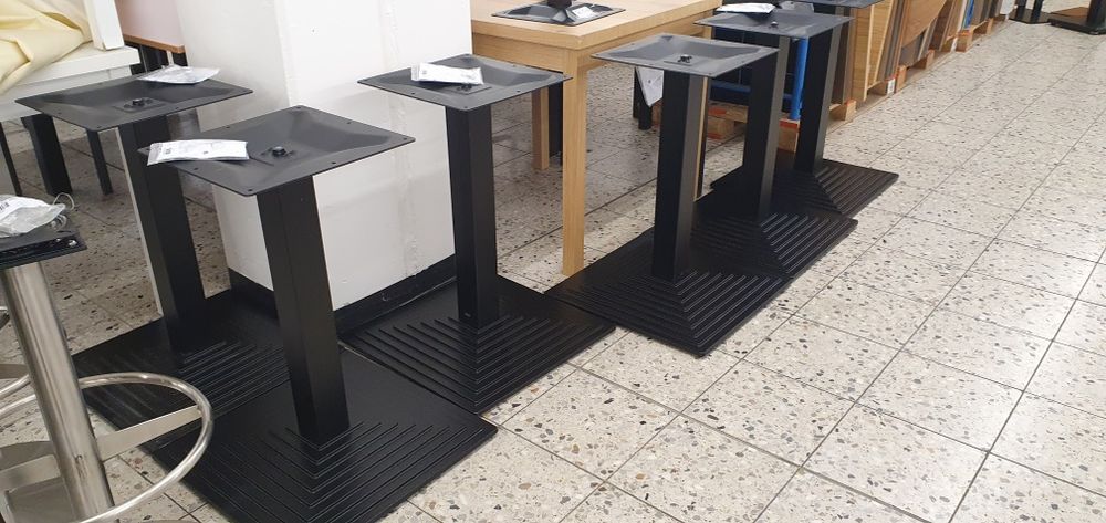 Picioare metalice pentru mese bistro