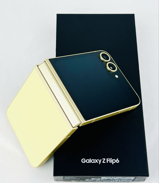 Samsung Galaxy Z Flip 6 256GB 12RAM Yellow Отличен! Гаранция!