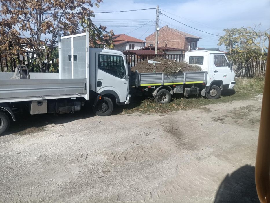 Услуги с багер и самосвал