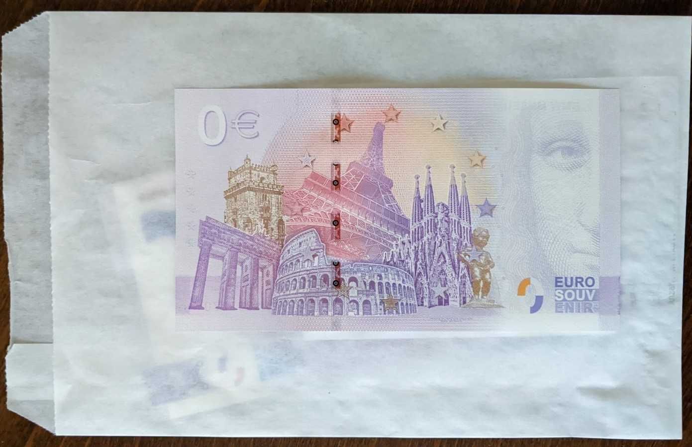 0 EUR банкнота, BMW museum 2024