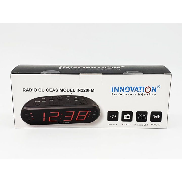 Радиочасовник Innovation IN220FM