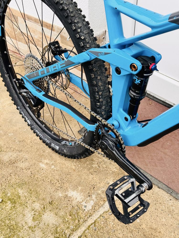 Bicicletă MTB Full Suspension CARBON-CUBE 140,27.5,FOX, XT Deore, disc