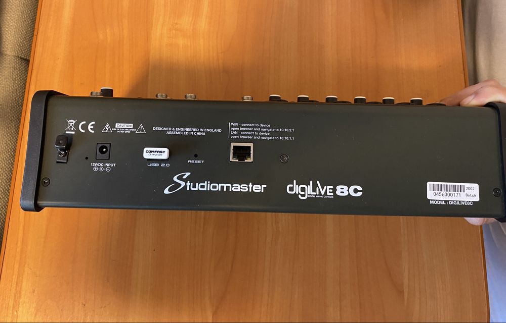 Mixer digital, interfață audio