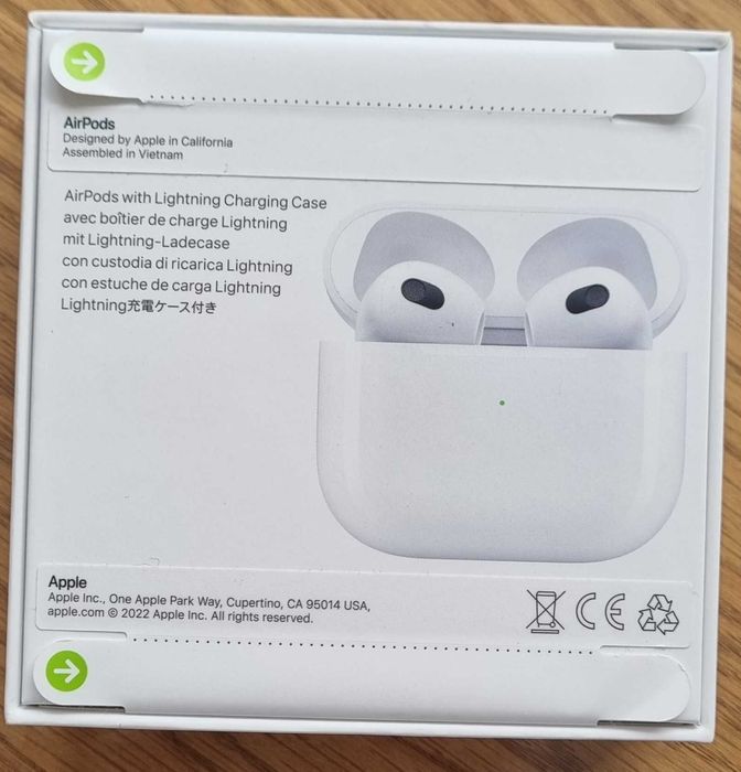 Слушалки Airpods 3rd Lightning