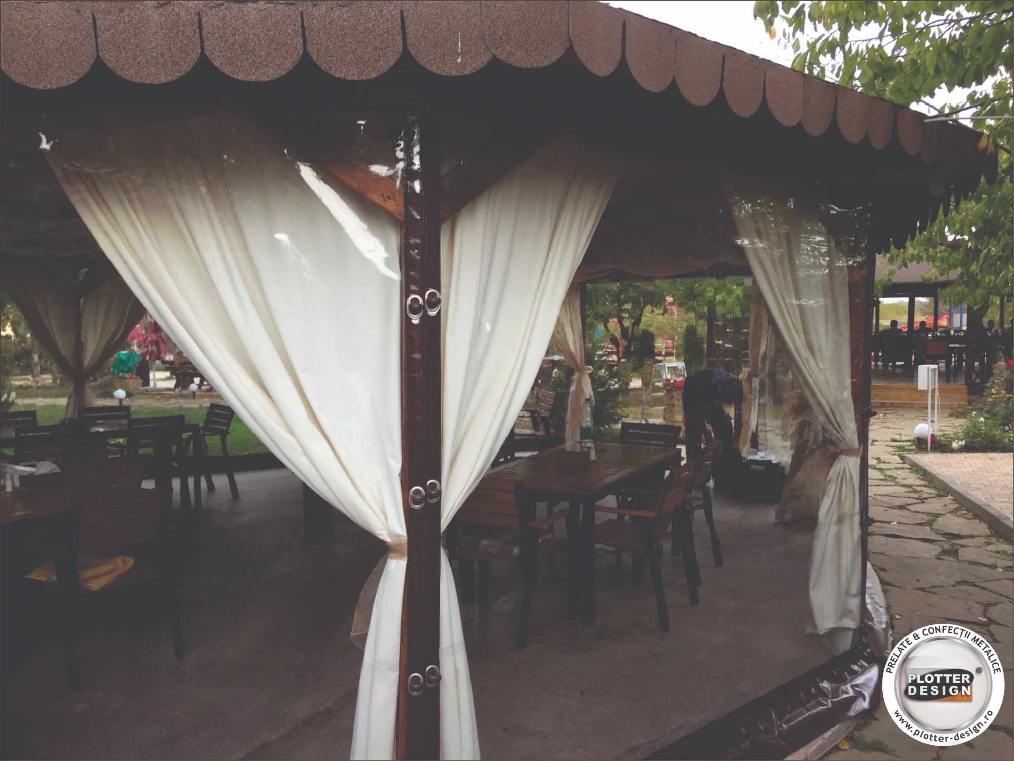 Executam folie transparenta cu bride si capse