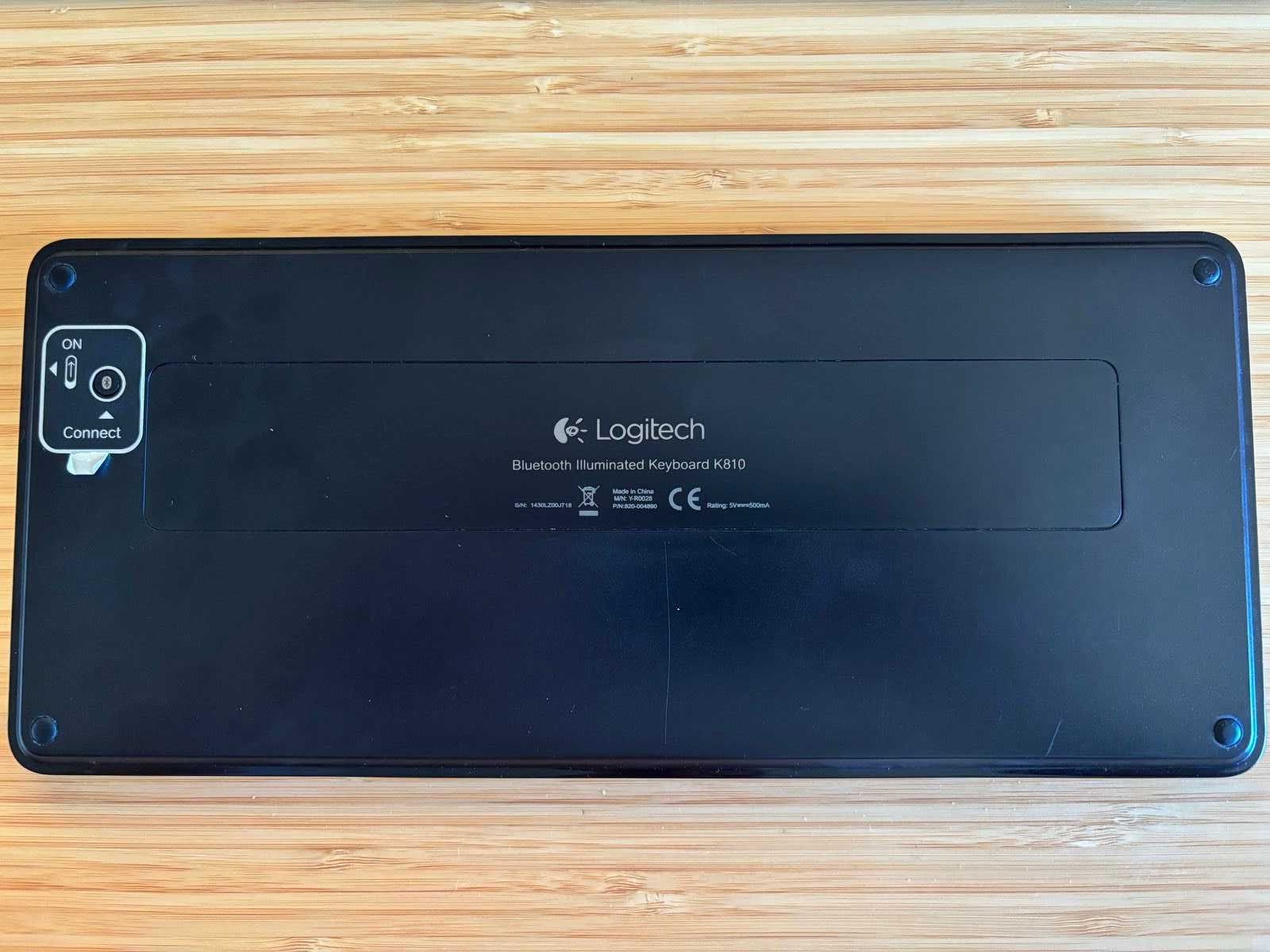 Компактна Bluetooth клавиатура с подсветка Logitech K810